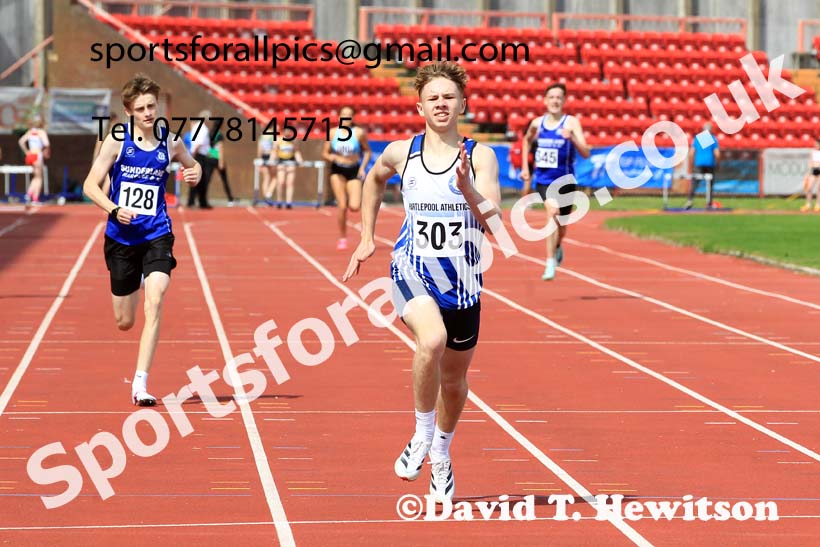 400 metres, 2024 Gateshead Tartan Games.  Photo: David T. Hewitson/Sports for All Pics